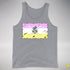 Twink Pride Pirate Flag Premium Tank Top - Grey Heather